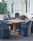 Weekend Retreat Dining Chair All Weather Wicker - LOOMLAN - Lloyd Flanders - Outdoor Dining Chairs