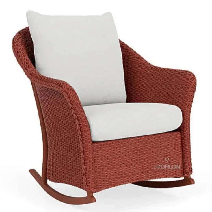 Weekend Retreat Outdoor Lounge Rocker Chair - LOOMLAN - Lloyd Flanders - Outdoor Lounge Chairs