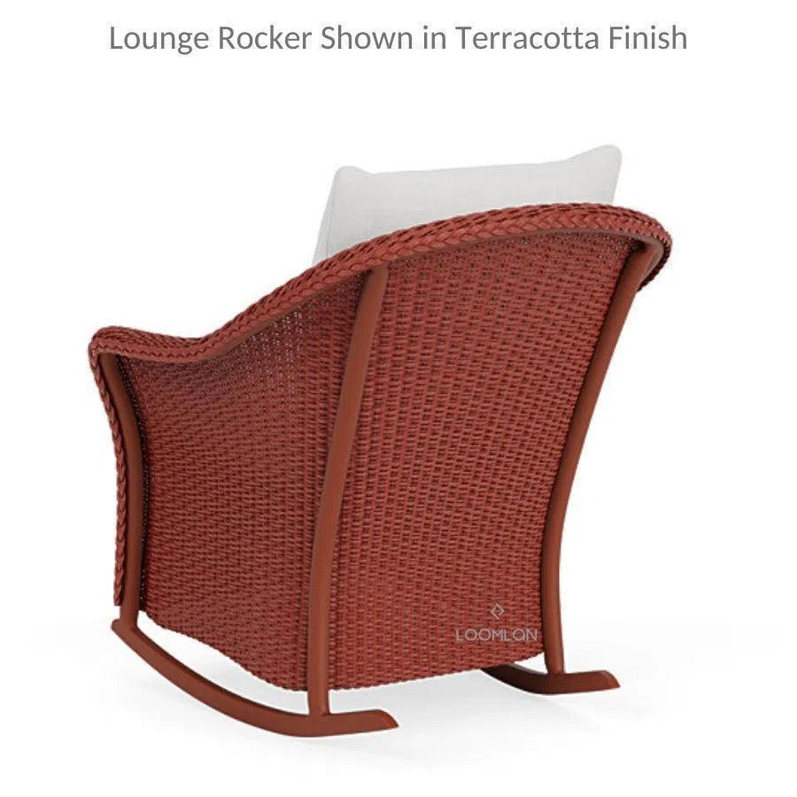 Weekend Retreat Outdoor Lounge Rocker Chair - LOOMLAN - Lloyd Flanders - Outdoor Lounge Chairs