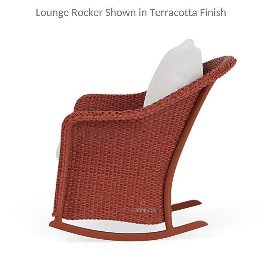 Weekend Retreat Outdoor Lounge Rocker Chair - LOOMLAN - Lloyd Flanders - Outdoor Lounge Chairs