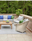Weekend Retreat Outdoor Loveseat All Weather Wicker - LOOMLAN - Lloyd Flanders - Outdoor Sofas & Loveseats