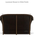 Weekend Retreat Outdoor Loveseat All Weather Wicker - LOOMLAN - Lloyd Flanders - Outdoor Sofas & Loveseats