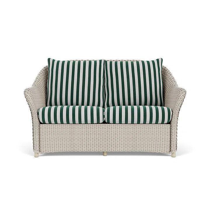 Weekend Retreat Outdoor Loveseat All Weather Wicker - LOOMLAN - Lloyd Flanders - Outdoor Sofas &amp; Loveseats