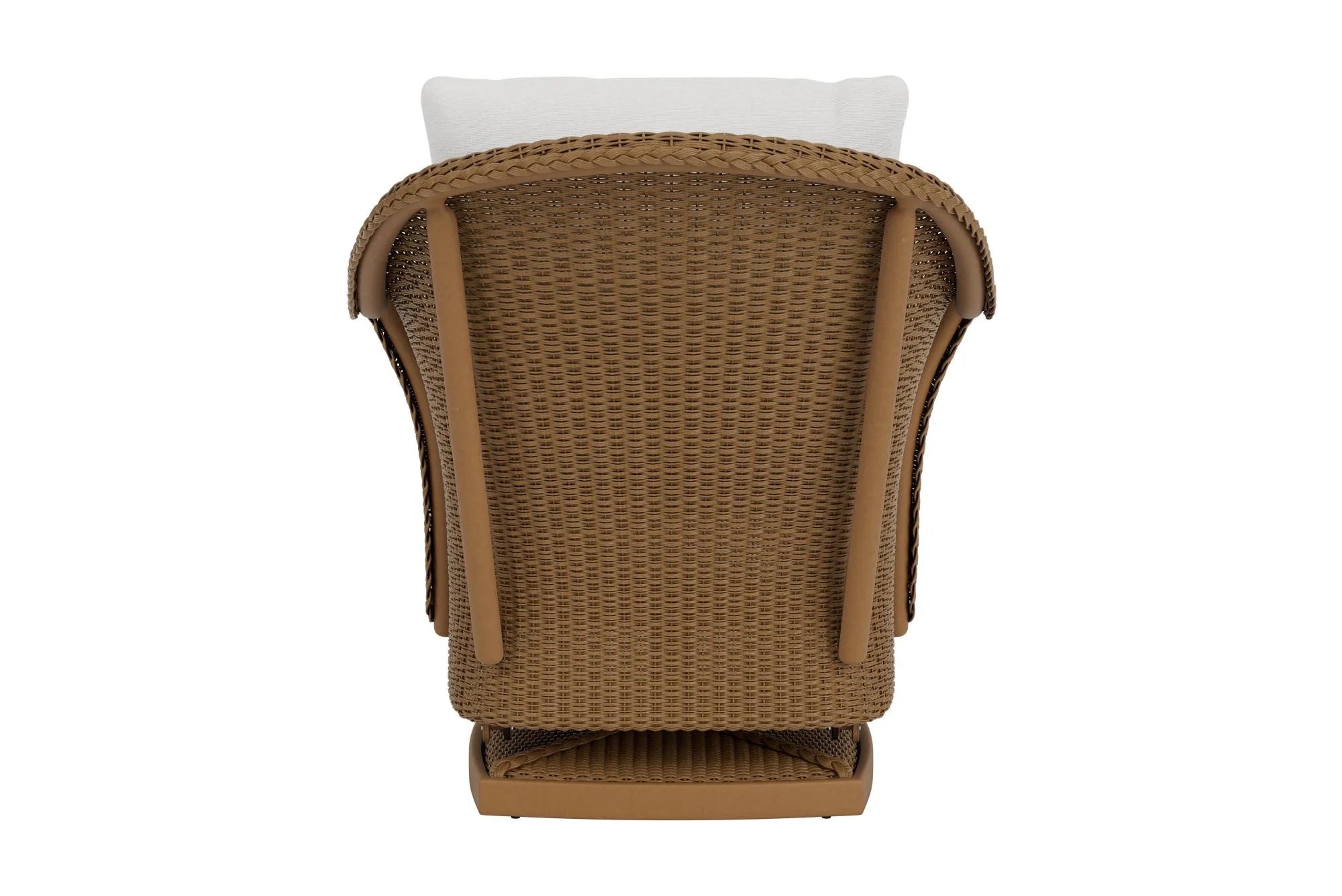 Lloyd Flanders Weekend Retreat Outdoor Swivel Glider Lounge Chair