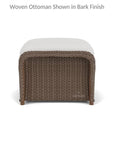 Weekend Retreat Rocker Lounge Chair Set Ottoman - LOOMLAN - Lloyd Flanders - Outdoor Lounge Sets