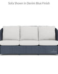 Weekend Retreat Wicker Sofa Lounge Set Lloyd Flanders - LOOMLAN - Lloyd Flanders - Outdoor Lounge Sets
