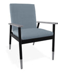 Welles Cushion Cafe Dining Chair Polymer Arm - LOOMLAN - Telescope - Outdoor Accent Chairs