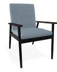 Welles Cushion Cafe Dining Chair Polymer Arm - LOOMLAN - Telescope - Outdoor Accent Chairs
