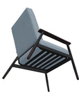 Welles Cushion Rustic Polymer Arm Chair - LOOMLAN - Telescope - Outdoor Accent Chairs