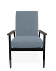 Welles Cushion Rustic Polymer Arm Chair - LOOMLAN - Telescope - Outdoor Accent Chairs