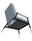 Welles Cushion Rustic Polymer Arm Chair - LOOMLAN - Telescope - Outdoor Accent Chairs