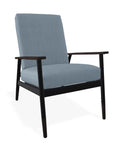 Welles Cushion Rustic Polymer Arm Chair - LOOMLAN - Telescope - Outdoor Accent Chairs