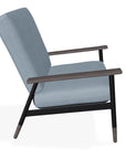 Welles Cushion Rustic Polymer Arm Chair - LOOMLAN - Telescope - Outdoor Accent Chairs