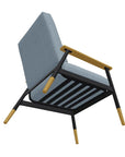 Welles Cushion Rustic Polymer Arm Chair - LOOMLAN - Telescope - Outdoor Accent Chairs