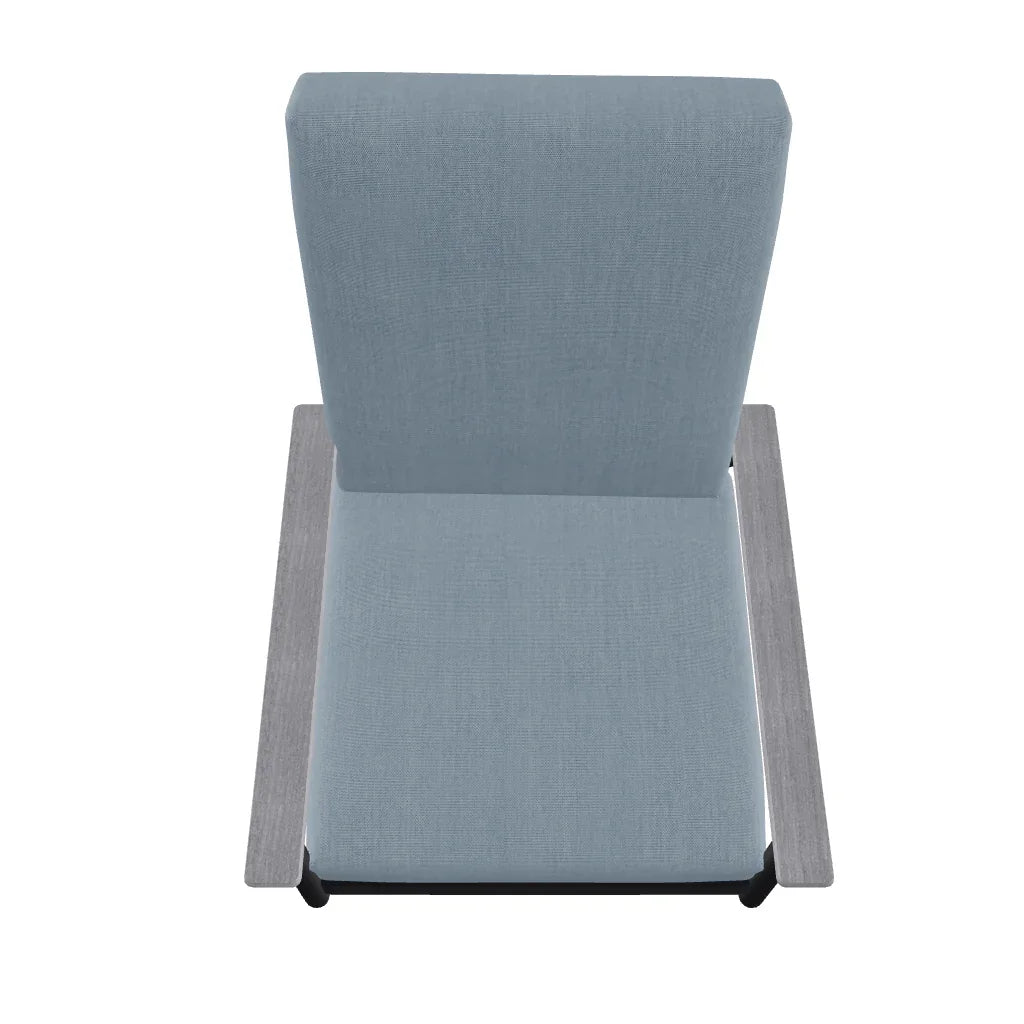 Welles Cushion Swivel Rocker Polymer Arm - LOOMLAN - Telescope - Outdoor Accent Chairs