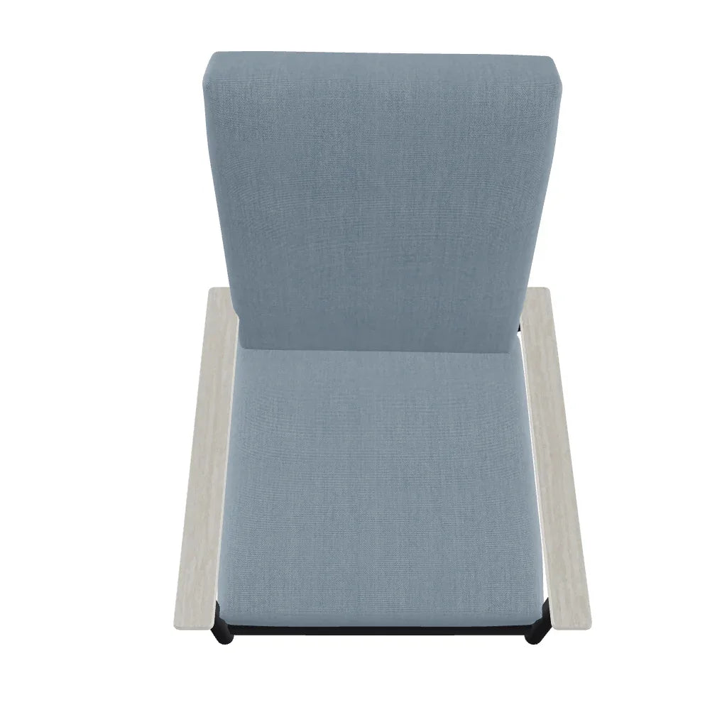 Welles Cushion Swivel Rocker Polymer Arm - LOOMLAN - Telescope - Outdoor Accent Chairs