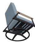 Welles Cushion Swivel Rocker With MGP Arms - LOOMLAN - Telescope - Outdoor Accent Chairs