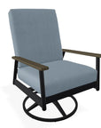 Welles Cushion Swivel Rocker With MGP Arms - LOOMLAN - Telescope - Outdoor Accent Chairs