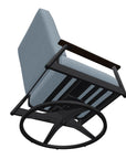 Welles Cushion Swivel Rocker With MGP Arms - LOOMLAN - Telescope - Outdoor Accent Chairs