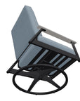 Welles Cushion Swivel Rocker With MGP Arms - LOOMLAN - Telescope - Outdoor Accent Chairs