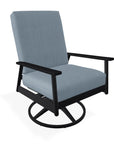 Welles Cushion Swivel Rocker With MGP Arms - LOOMLAN - Telescope - Outdoor Accent Chairs