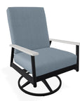 Welles Cushion Swivel Rocker With MGP Arms - LOOMLAN - Telescope - Outdoor Accent Chairs