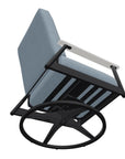 Welles Cushion Swivel Rocker With MGP Arms - LOOMLAN - Telescope - Outdoor Accent Chairs