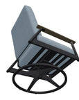 Welles Cushion Swivel Rocker With MGP Arms - LOOMLAN - Telescope - Outdoor Accent Chairs