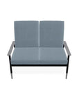 Welles Cushion Two - Seat Loveseat Polymer Arm - LOOMLAN - Telescope - Outdoor Sofas & Loveseats