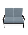 Welles Cushion Two - Seat Loveseat Polymer Arm - LOOMLAN - Telescope - Outdoor Sofas & Loveseats