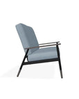 Welles Cushion Two - Seat Loveseat Polymer Arm - LOOMLAN - Telescope - Outdoor Sofas & Loveseats