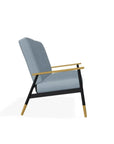 Welles Cushion Two - Seat Loveseat Polymer Arm - LOOMLAN - Telescope - Outdoor Sofas & Loveseats
