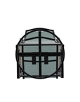 Wexler Sling Chat Height Swivel Rocker Polymer Arms - LOOMLAN - Telescope - Outdoor Accent Chairs