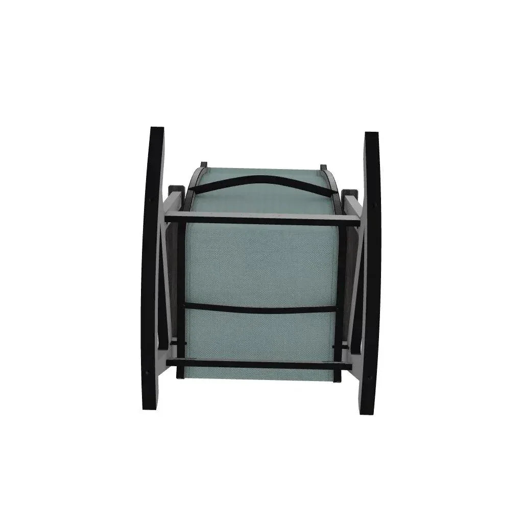 Wexler Sling Chat Supreme Rocker Polymer Arms - LOOMLAN - Telescope - Outdoor Accent Chairs