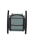 Wexler Sling Chat Supreme Rocker Polymer Arms - LOOMLAN - Telescope - Outdoor Accent Chairs