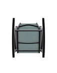 Wexler Sling Chat Supreme Rocker Polymer Arms - LOOMLAN - Telescope - Outdoor Accent Chairs