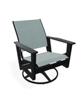 Wexler Swivel Rocker Outdoor Lounge Chair - LOOMLAN - Telescope - Outdoor Accent Chairs