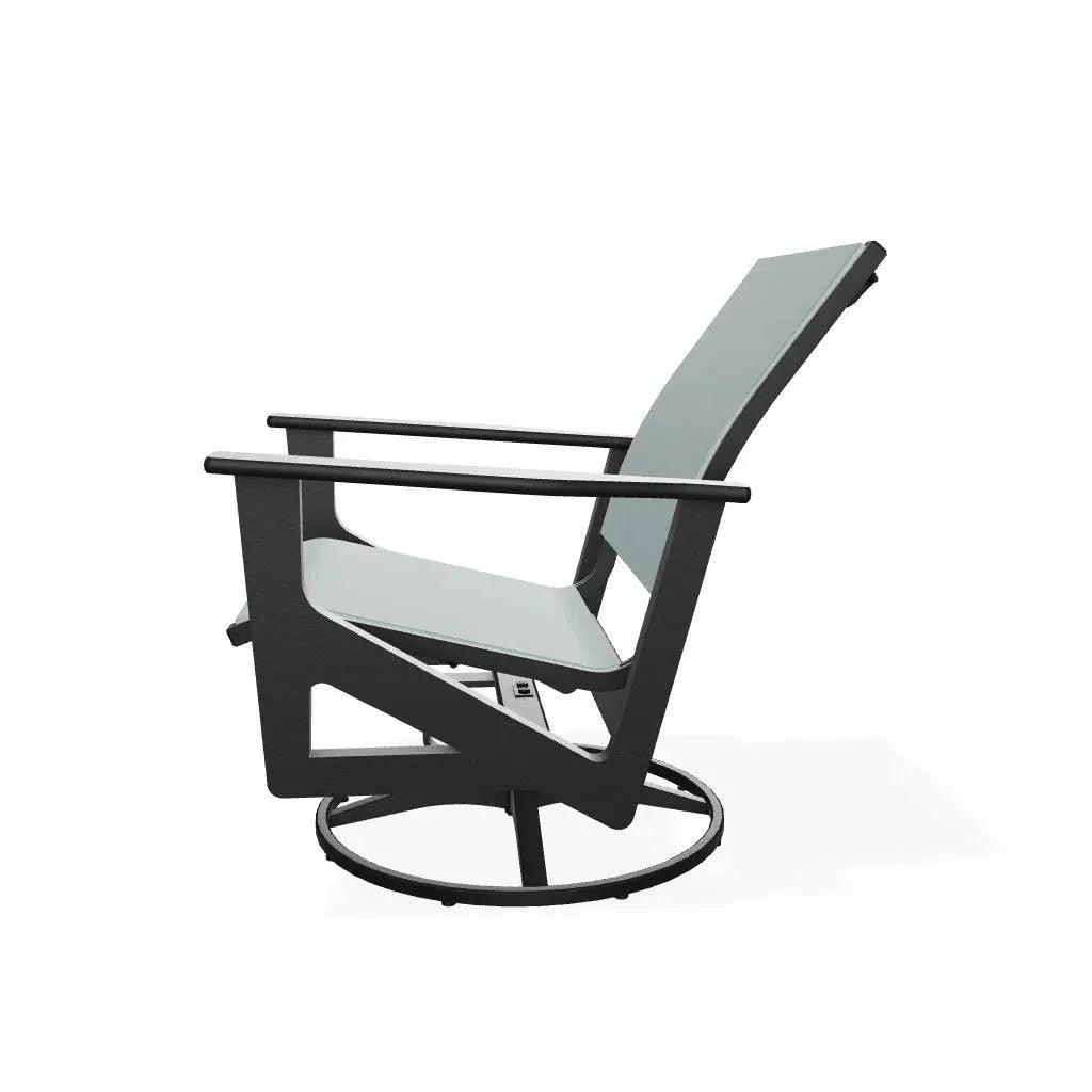 Wexler Swivel Rocker Outdoor Lounge Chair - LOOMLAN - Telescope - Outdoor Accent Chairs