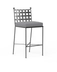 Provence Sunbrella Outdoor Bar Stool