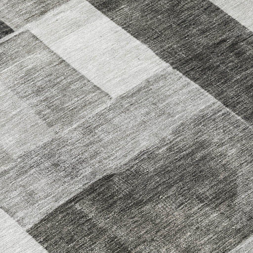 LOOMLAN Rugs Wovari Gray Washable Indoor-Outdoor Rug