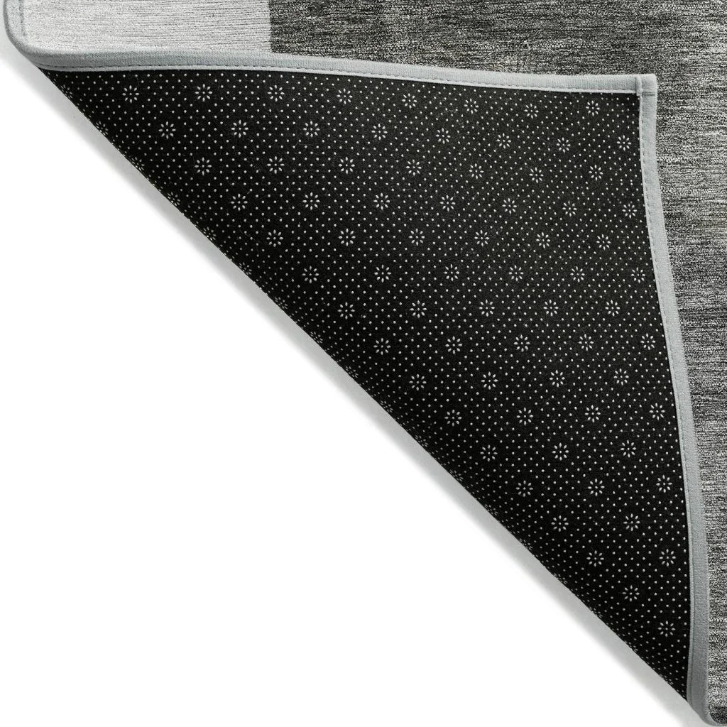 LOOMLAN Rugs Wovari Gray Washable Indoor-Outdoor Rug