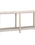 Wrap Outdoor Console Sofa Table for Patio Teak - LOOMLAN - Essentials For Living - Outdoor Console Tables