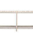 Wrap Outdoor Console Sofa Table for Patio Teak - LOOMLAN - Essentials For Living - Outdoor Console Tables