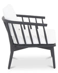Wren Solid Teak Frame Outdoor Lounge Chair - LOOMLAN - Moe's Home - Outdoor Lounge Chairs