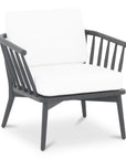 Wren Solid Teak Frame Outdoor Lounge Chair - LOOMLAN - Moe's Home - Outdoor Lounge Chairs