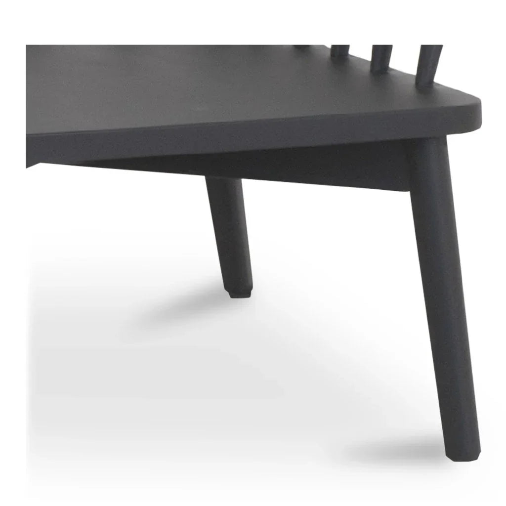 Wren Solid Teak Frame Outdoor Lounge Chair - LOOMLAN - Moe's Home - Outdoor Lounge Chairs