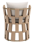 Quadrat White Dining Arm Chair