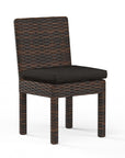 Montecito Sunbrella Armless Outdoor Dining Chair 2PC