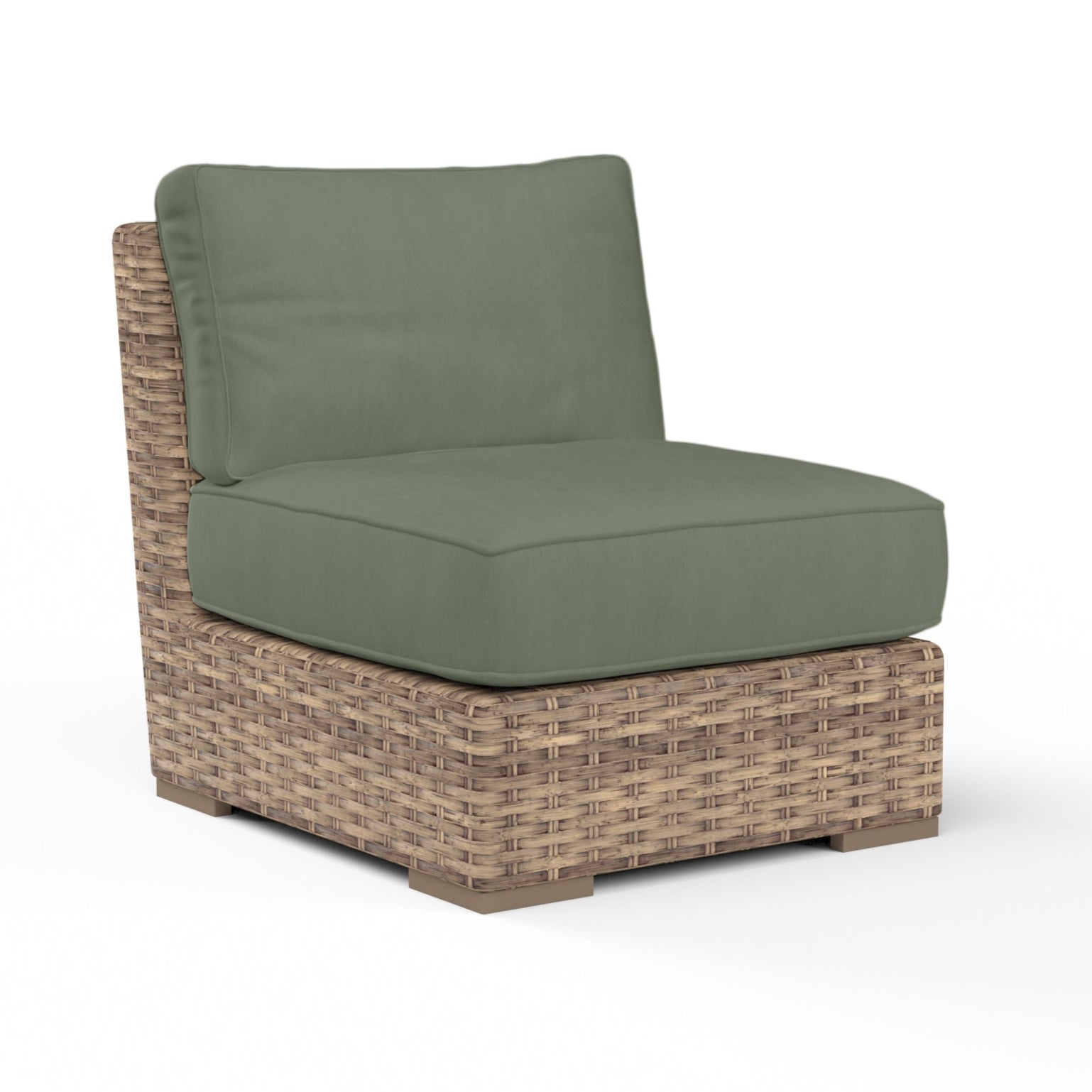 Havana Sunbrella Armless Outdoor Club Chair