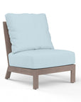 Laguna Sunbrella Armless Outdoor Club Chair